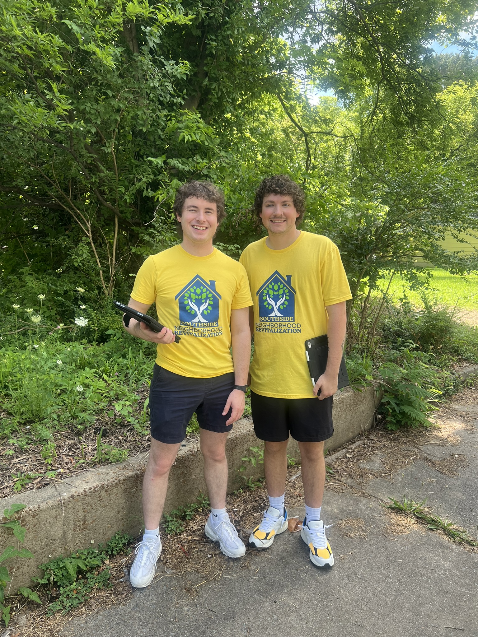 photo of Palmer Stroup and Wes Banks